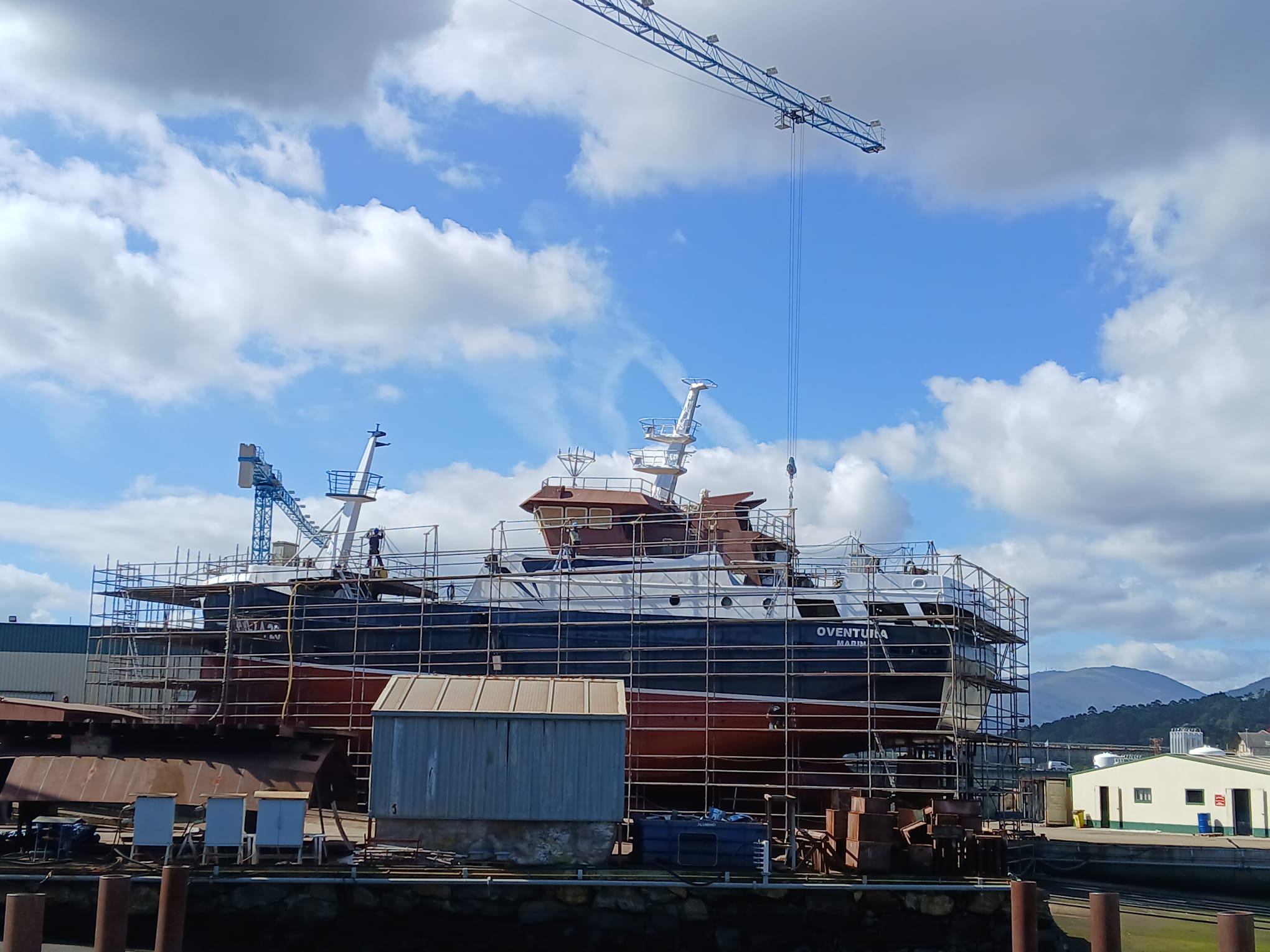 O VENTURA en construcción